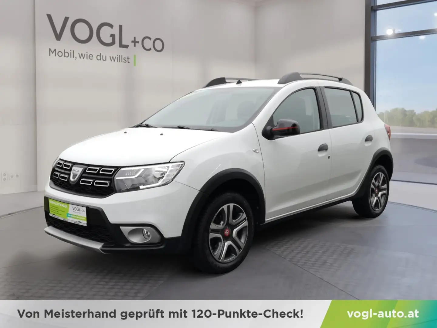 Dacia Sandero Stepway TCe 90 PS Charisma Weiß - 1