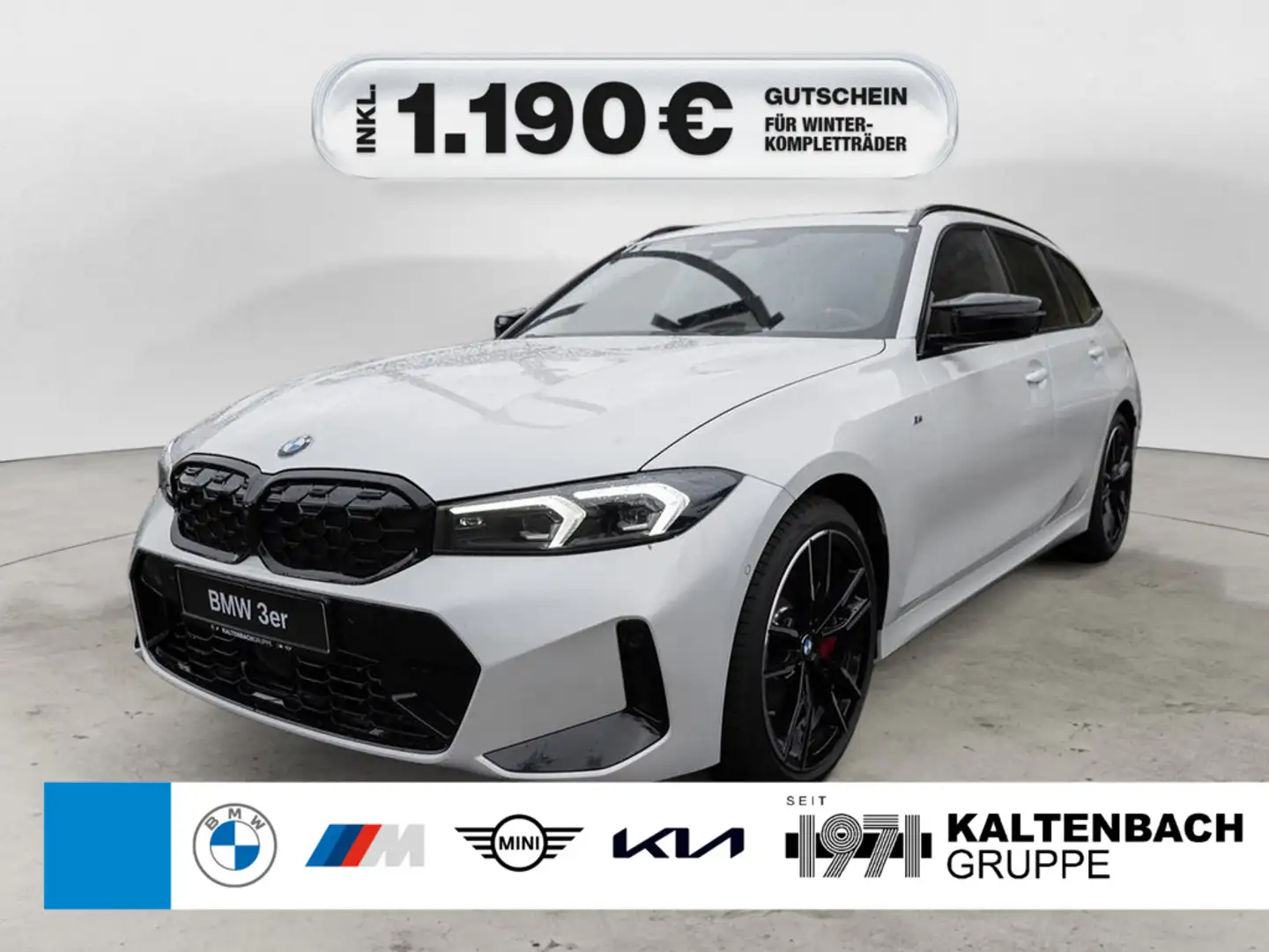 BMW 340 Md Touring xDrive FACEL. 360° PANO LED HUD Weiß - 1