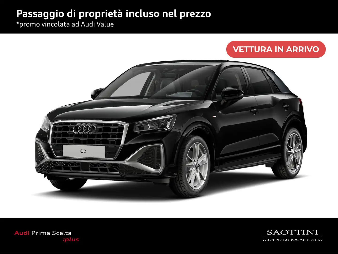 Audi Q2 35 2.0 TDI S line edition S tronic Nero - 1