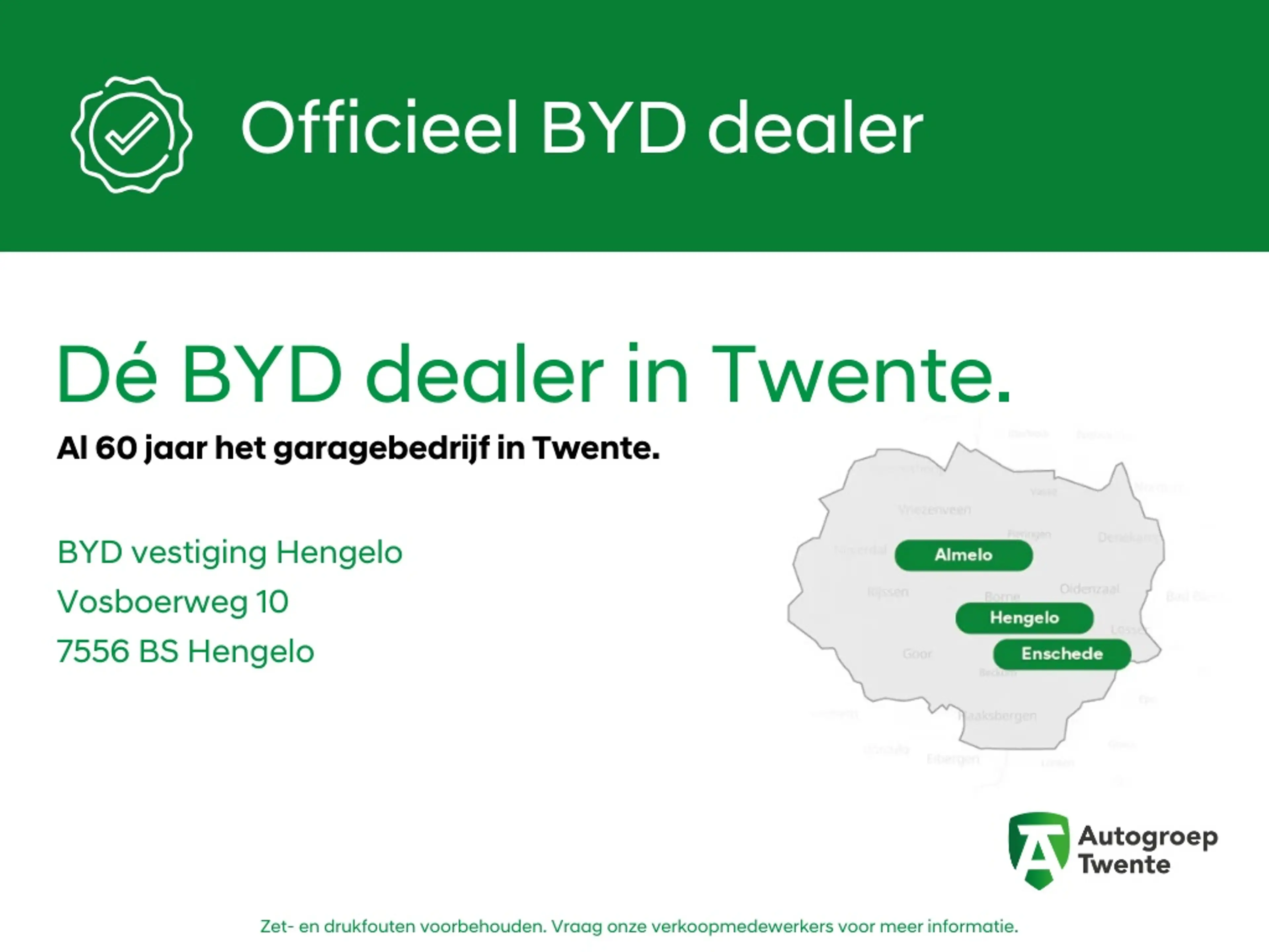BYD Atto 2 Boost 18 kWh Plug-In | Incl. € 1.500 ACTIE | Priva — photo 5
