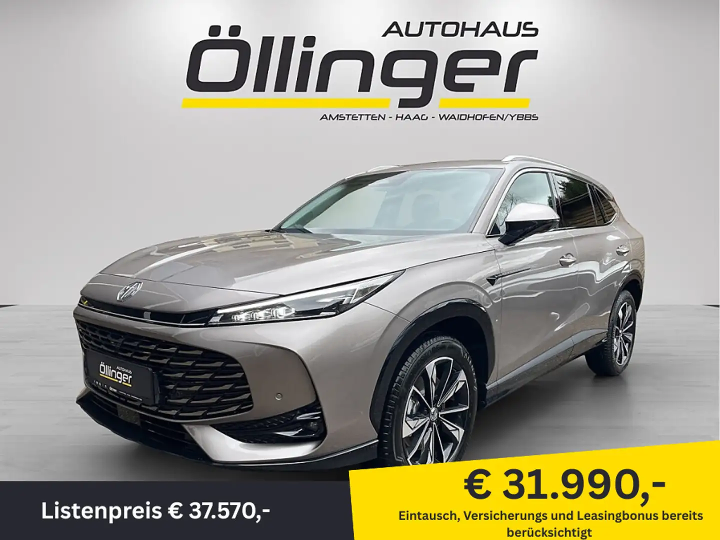 MG HS Hybrid+ Luxury Aut. + Lenkradheizung! Silber - 1