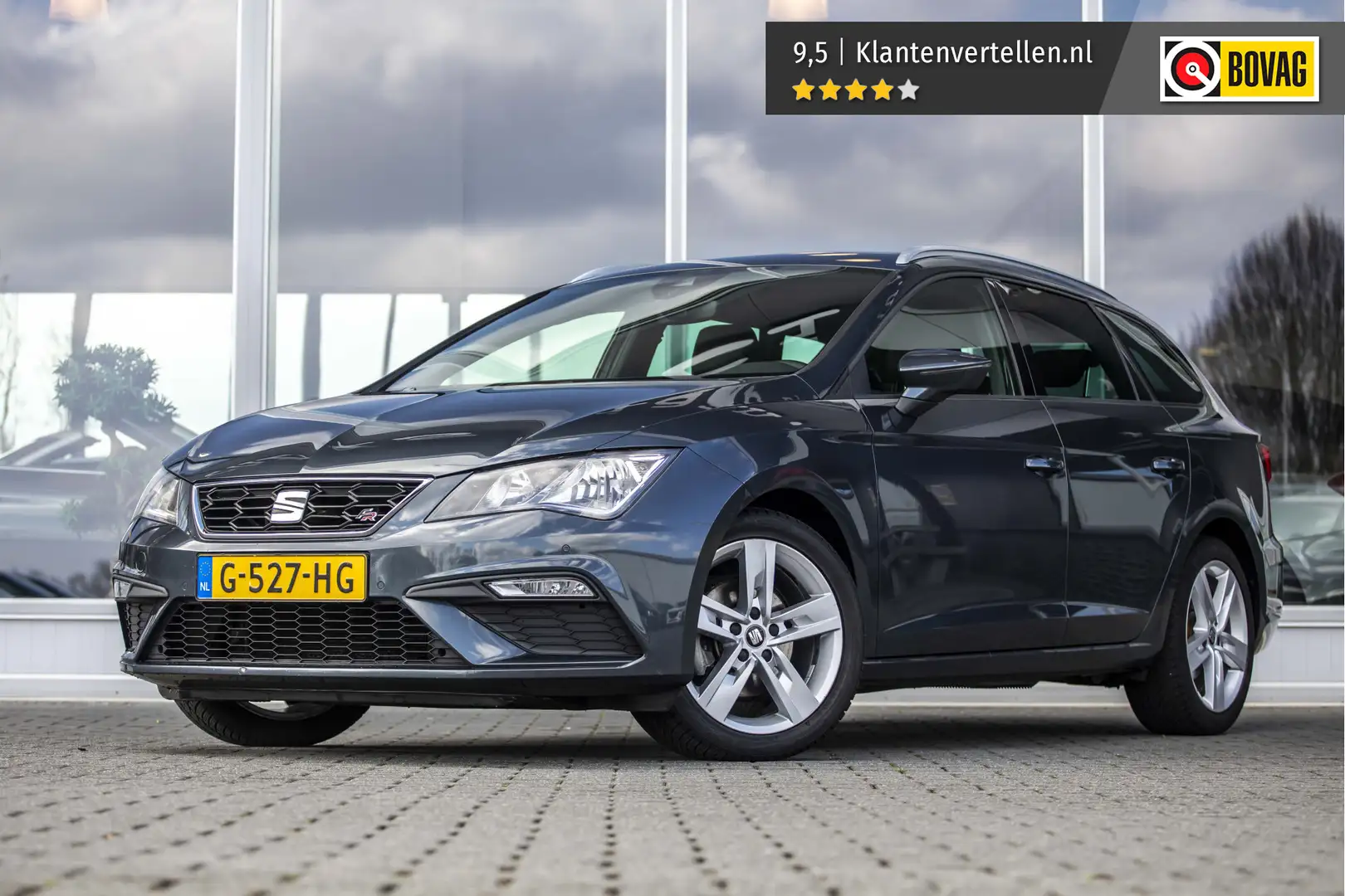 SEAT Leon ST 1.5 TSI FR Business Intense | NL Auto | Cruise Grijs - 1