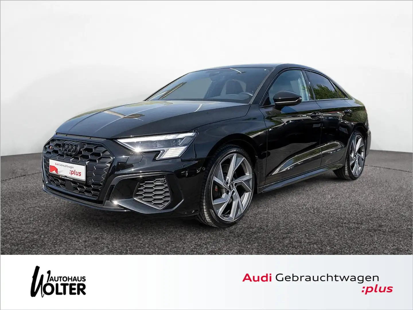 Audi S3 2.0 TFSI quattro MATRIX NAVI LEDER KAM Schwarz - 1