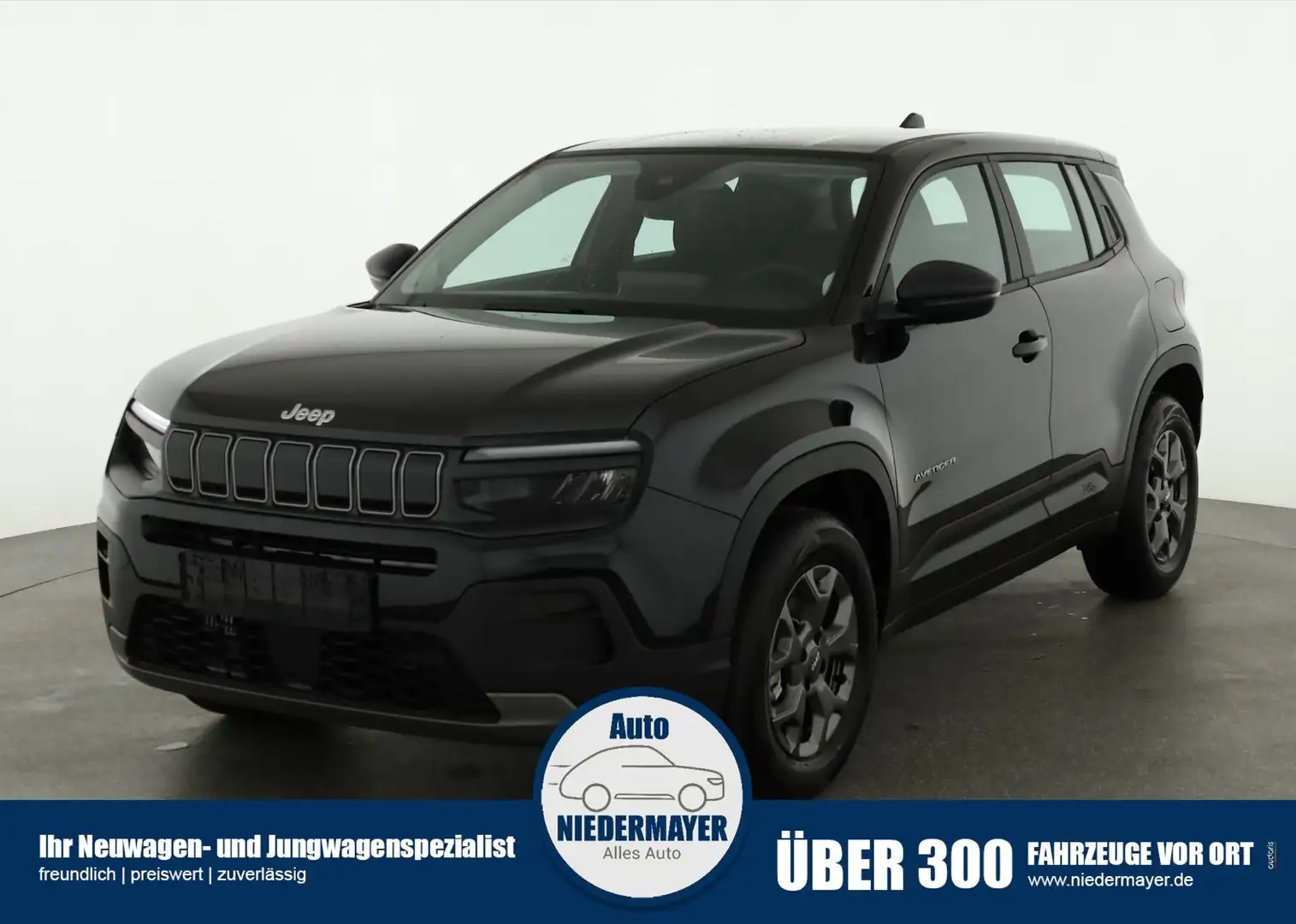 Jeep Avenger 1.2 T3 Longitude DCT E-HYBRID, Winter, LED, sofort Negro - 1