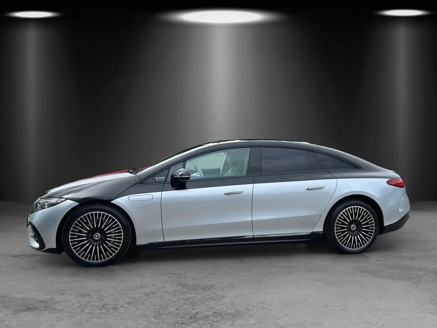 Mercedes-Benz EQS 580 AMG TwoTone EDITION#1 AR-HUD Masage HYPER Argento - 2