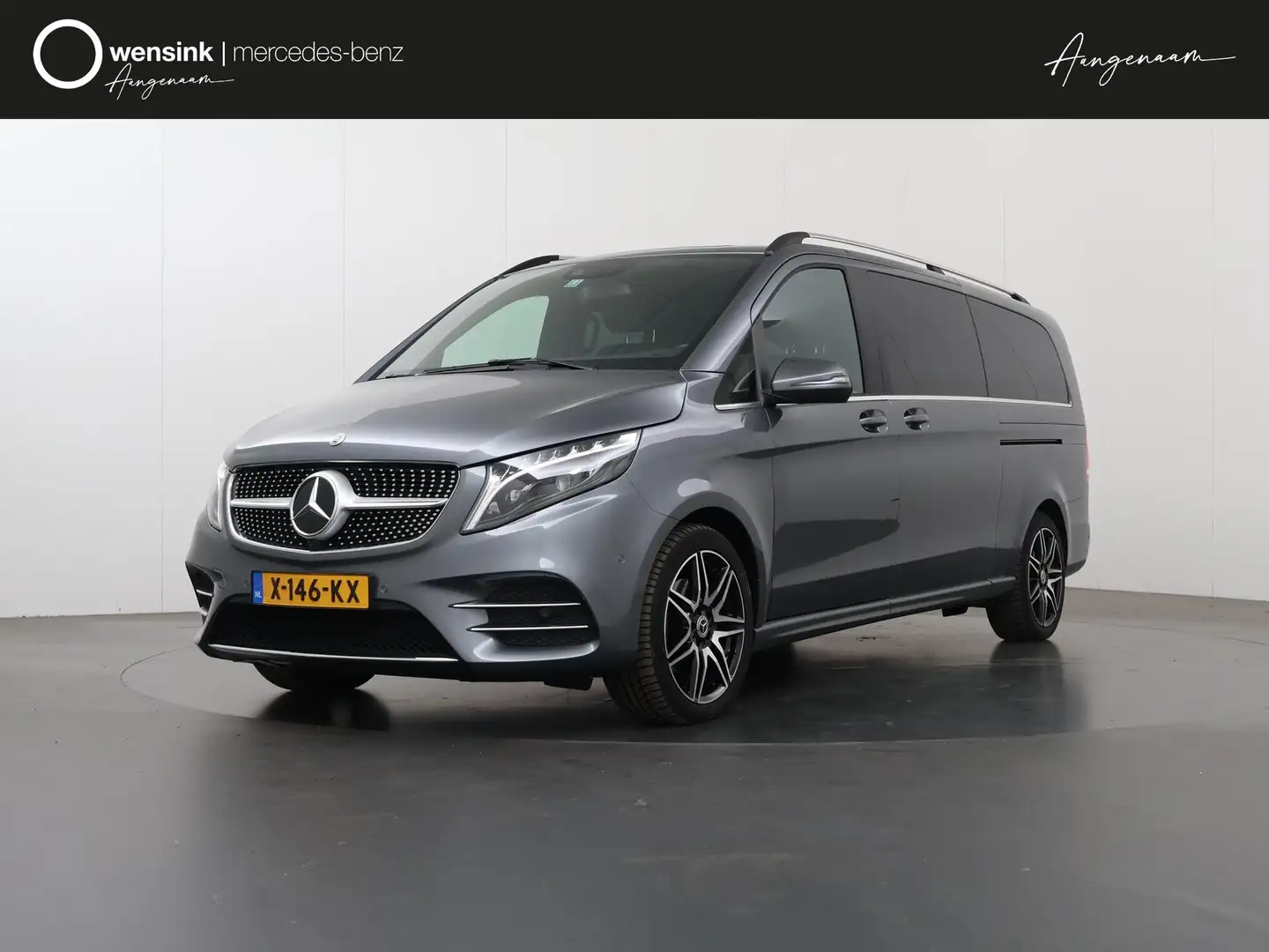 Mercedes-Benz V 300 300d | XL L3 | AMG | AVANTGARDE | 7-ZITS | 360° CA Grijs - 1