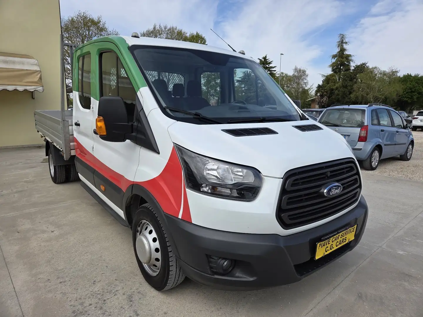 Ford Transit 2.0 DOPPIA CABINA  CASSONE PREZZO FINITO NO IVA Bianco - 1