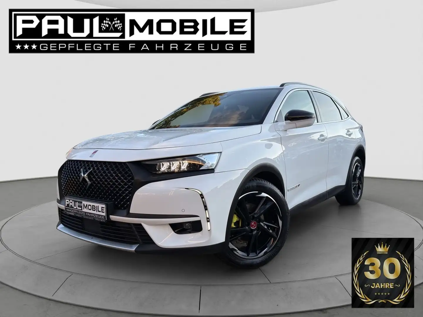 DS Automobiles DS 7 Crossback Performance Line Navi ACC LED PDC v+h R-Cam Blanc - 1