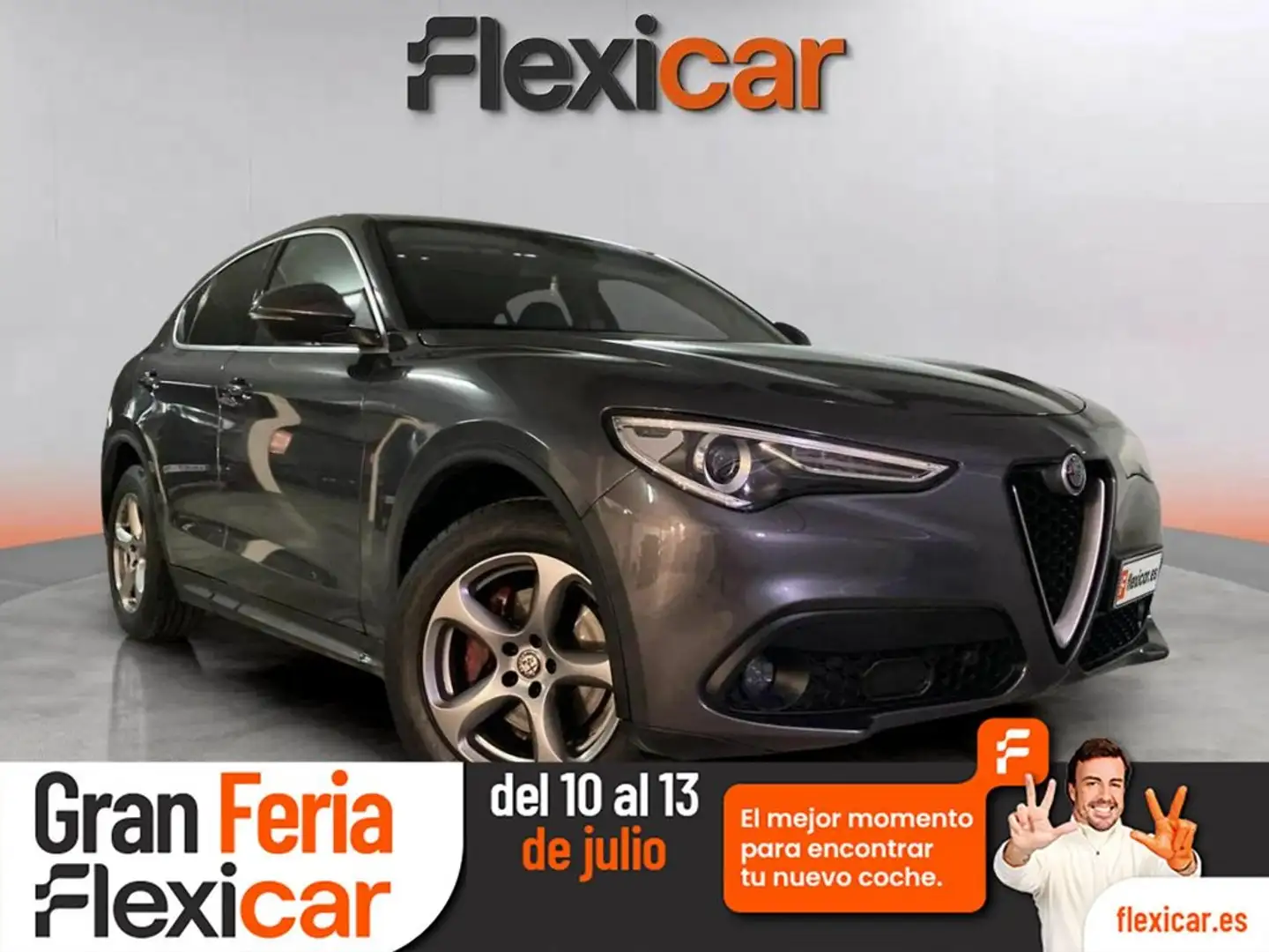 Alfa Romeo Stelvio 2.2 Diésel 154kW (210CV) Executive Q4 Gris - 1