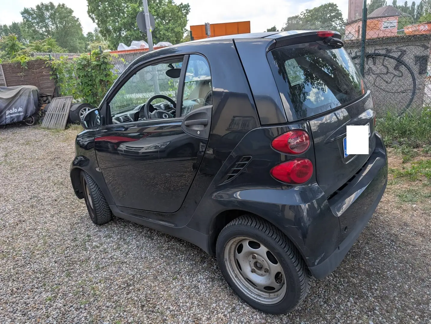 smart forTwo coupe pure micro hybrid drive,Klima,TÜV,NR Schwarz - 2