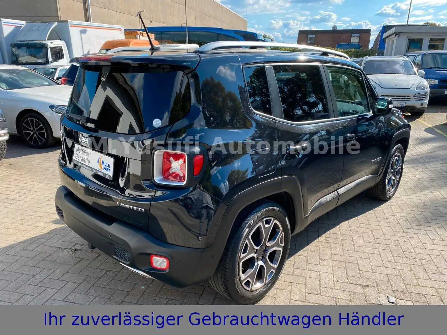 Jeep Renegade RENEGADE 1.6 LIMITED ADVENTURE AHK|NAVI|PDC|CAM Schwarz - 2