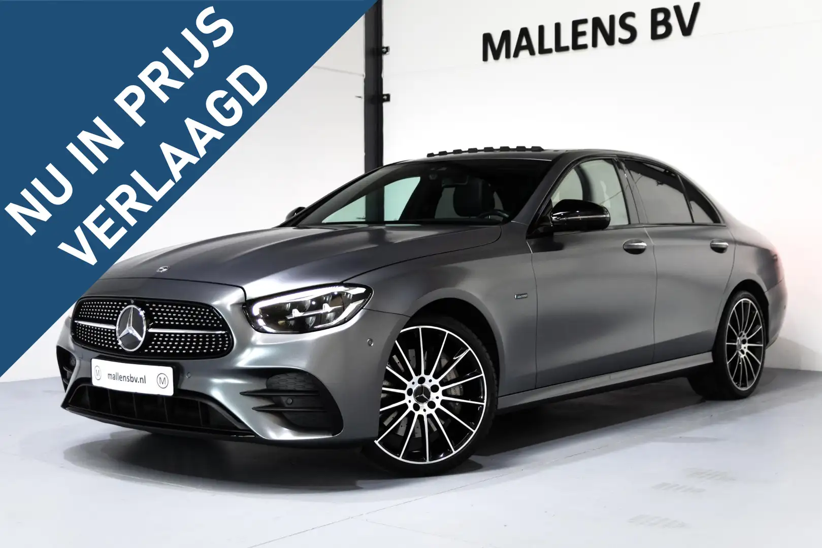 Mercedes-Benz E 300 e AMG Line MATGRIJS/MEMORY/SCHUIFDAK/360CAMERA/NIG Grijs - 1