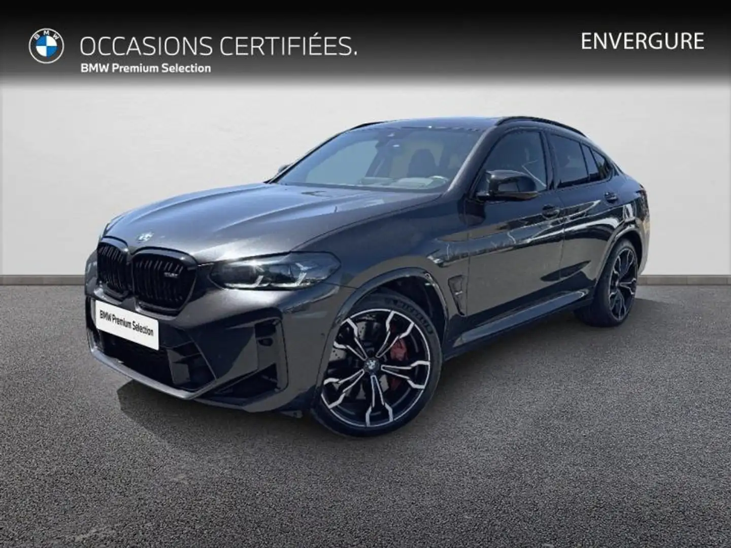 BMW X4 M 3.0i 510ch Competition Gris - 1