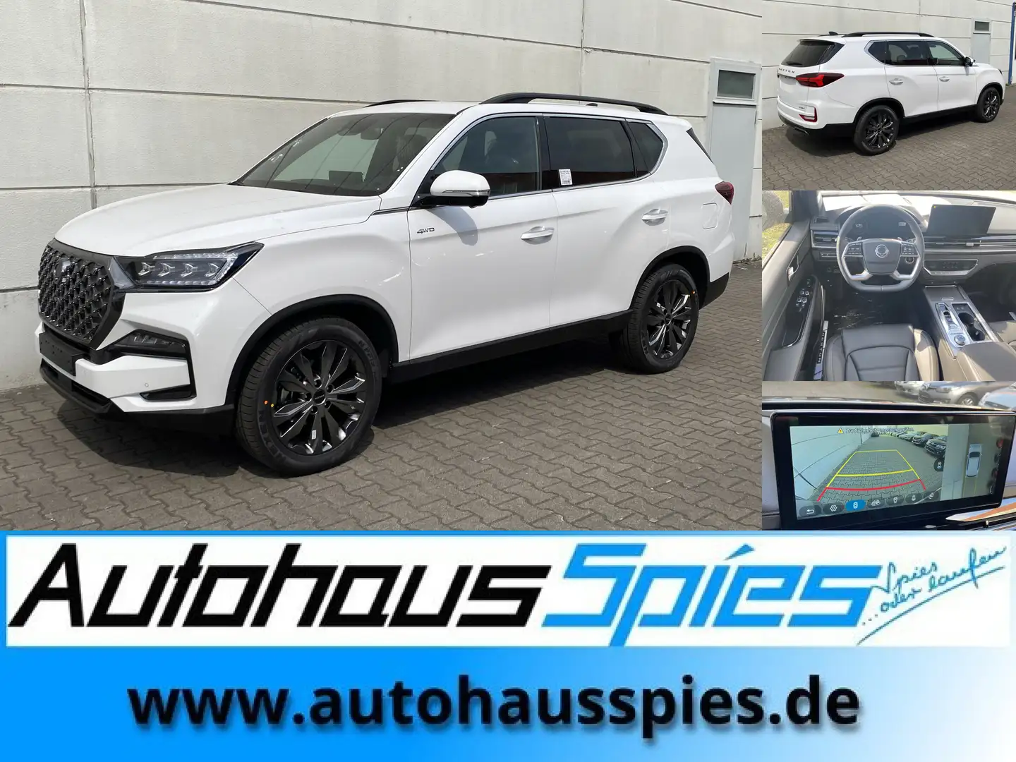 KGM Rexton 2.2 E-XDI 4WD 7 Sitze 8AT MY25  Black 3.5t AHL GSD Beyaz - 1