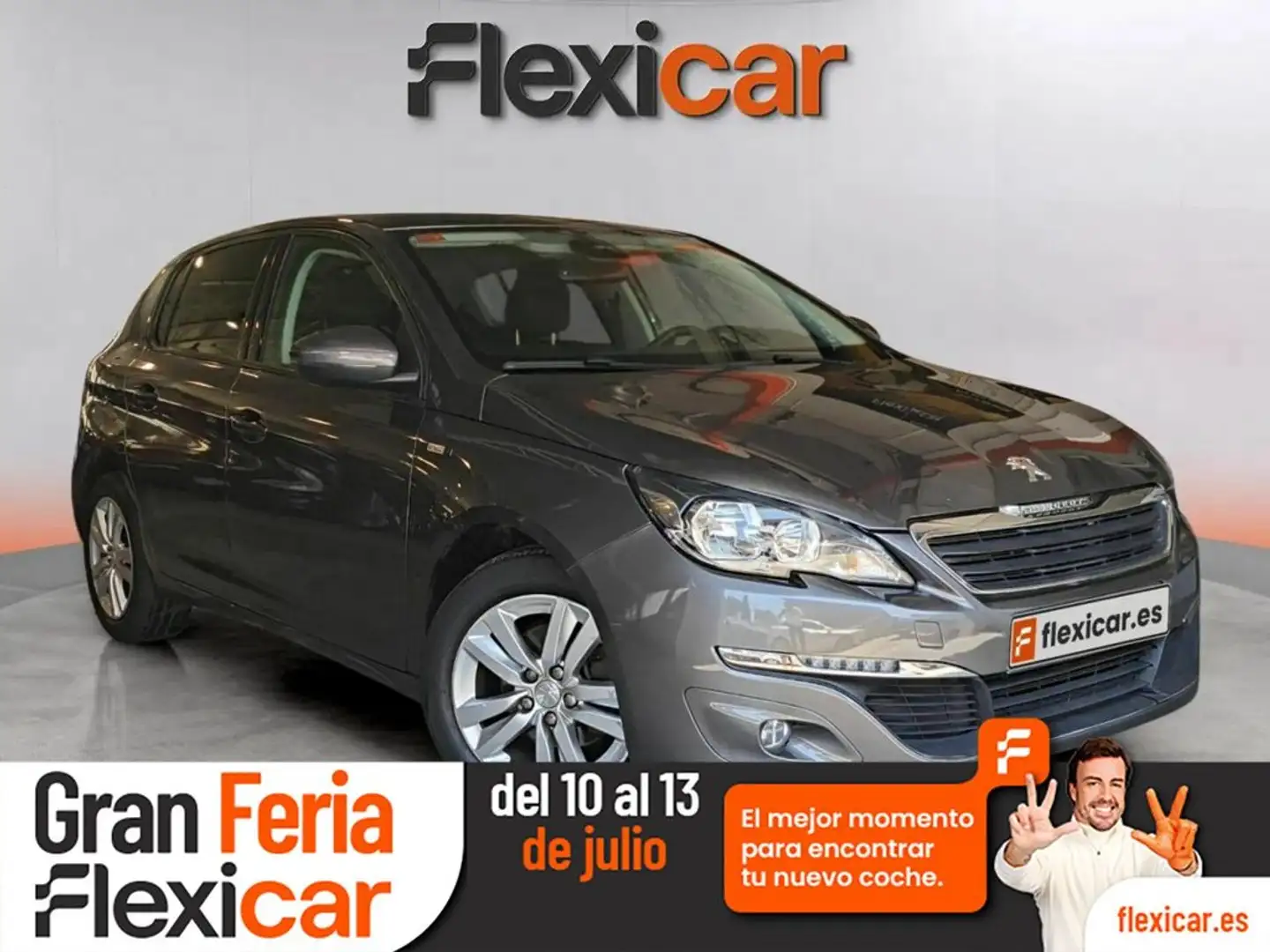 Peugeot 308 5p Style 1.6 BlueHDi 88KW (120CV) Gris - 1