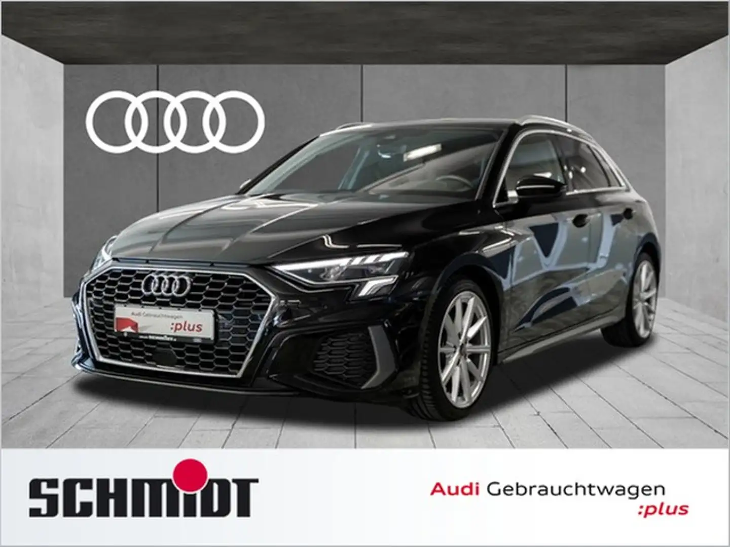 Audi A3 Sportback 35 TDI S line LM18 LED ACC Navi+ Busi... Schwarz - 1