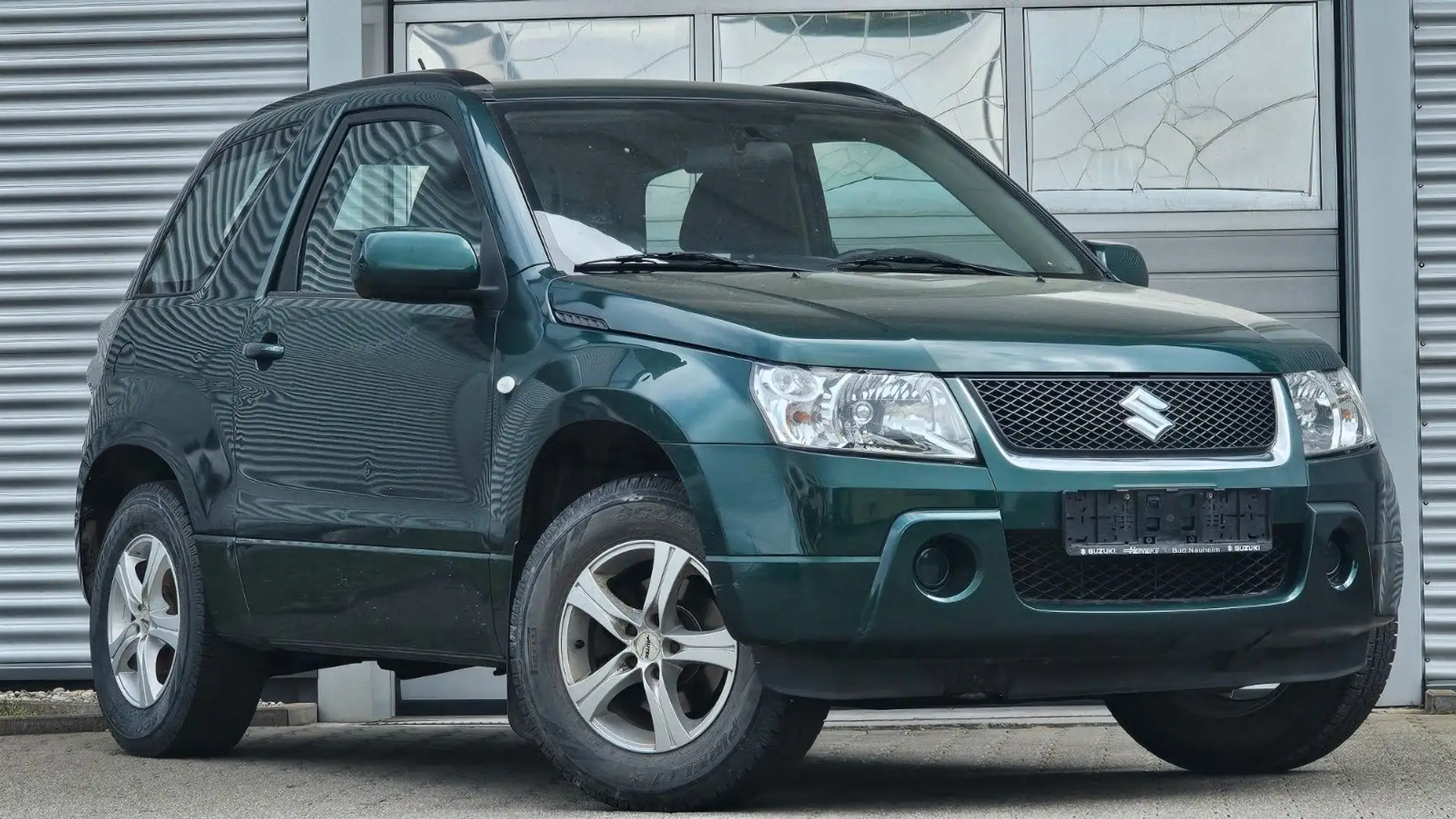 Suzuki Grand Vitara 1.6 Club 4X4 EFH Klima AHK Zöld - 1