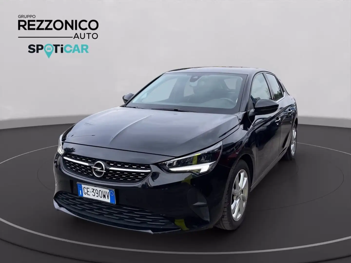 Opel Corsa 1.2 Elegance s&s 100cv - NEOPATENTATI Schwarz - 1