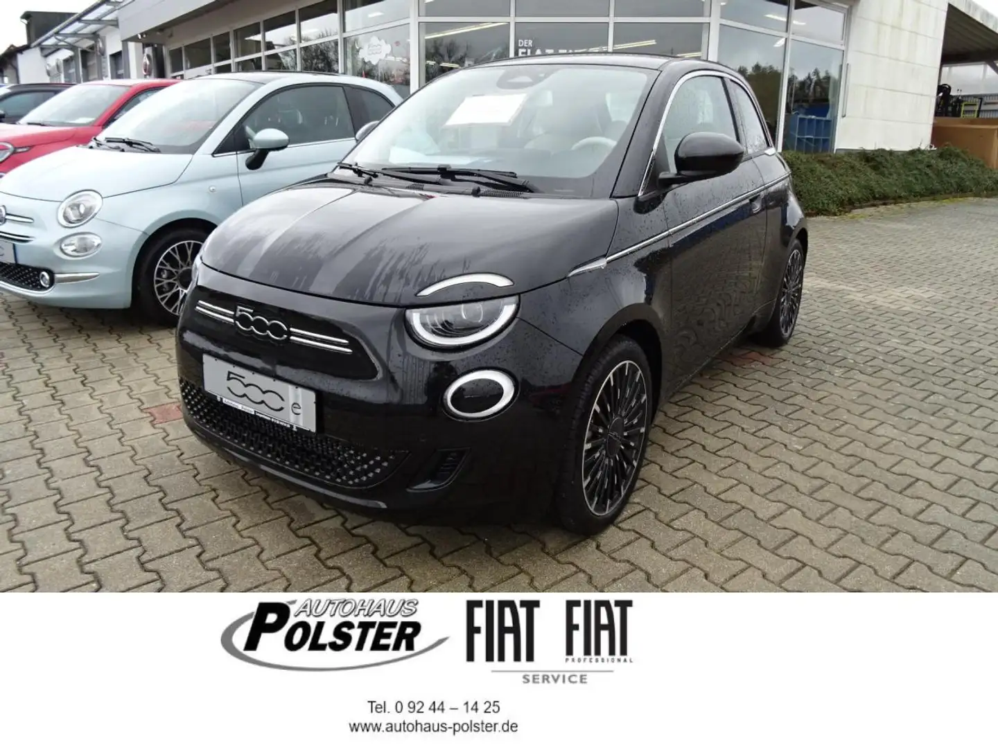 Fiat 500e La Prima by Bocelli *Sitzheizung*Navi* Schwarz - 1