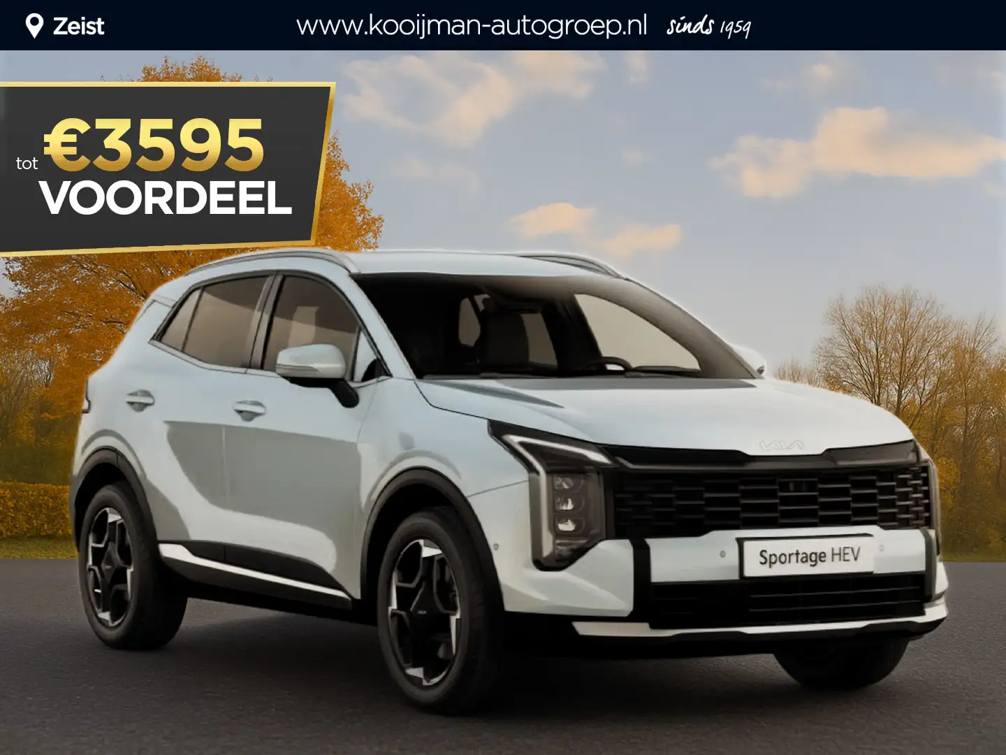 Kia Sportage 1.6 T-GDi Hybrid ComfortLine Nu €3.595,- voordeel! - 1