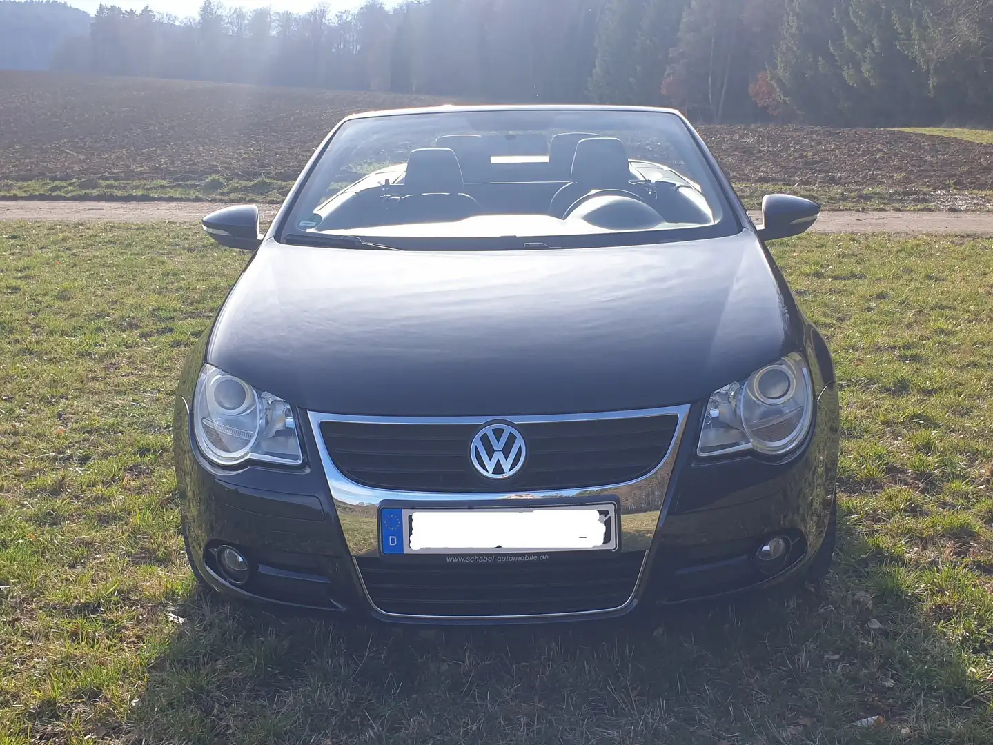 Volkswagen Eos Eos 1.4 TSI Cabrio mit 160 PS Schwarz - 2