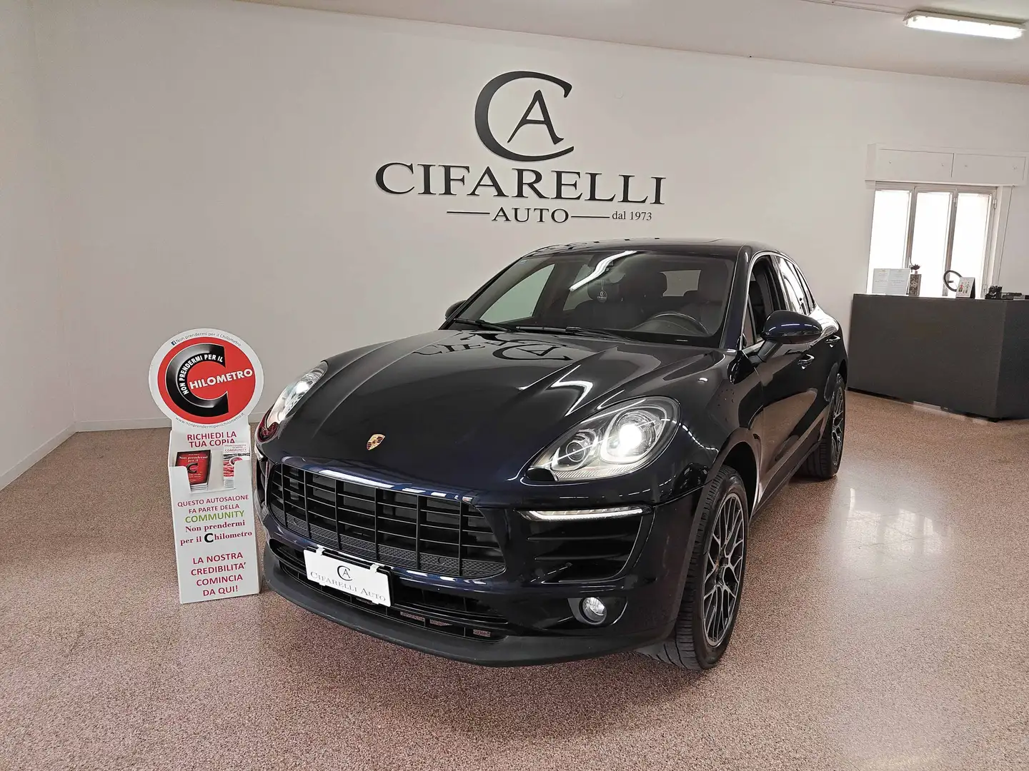 Porsche Macan Macan 3.0d S 250cv pdk my16 Blu/Azzurro - 1