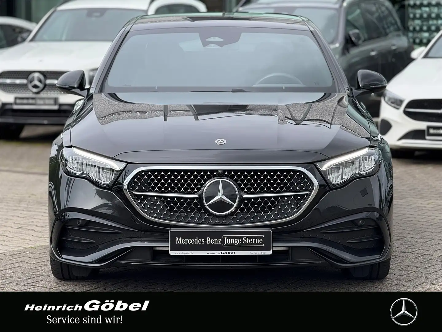 Mercedes-Benz E 220 d AMG*DISTRONIC*TOTWINKEL*KEYLESS*AMBIENTE Grijs - 2