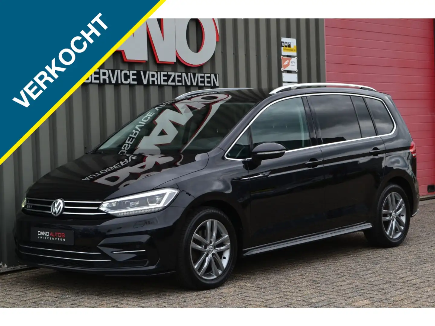 Volkswagen Touran 1.8 TSI DSG 180PK R-line Camera/Navi/LED Noir - 1