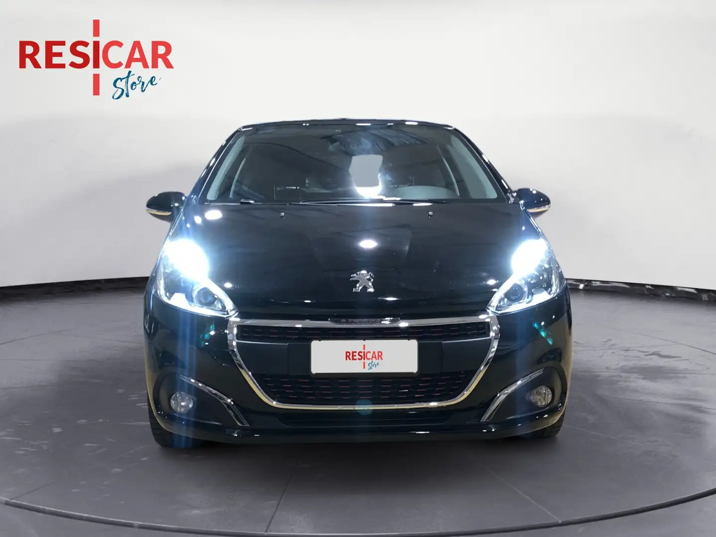 Peugeot 208 3 Porte 1.6 BlueHDi GT Line Negro - 2
