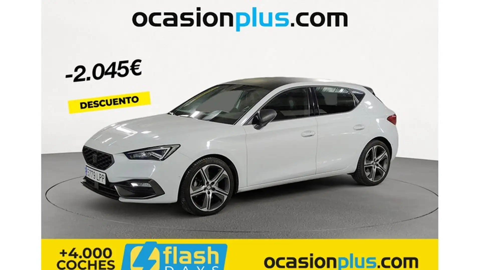 SEAT Leon 1.5 TSI S&S FR 150 Blanco - 1