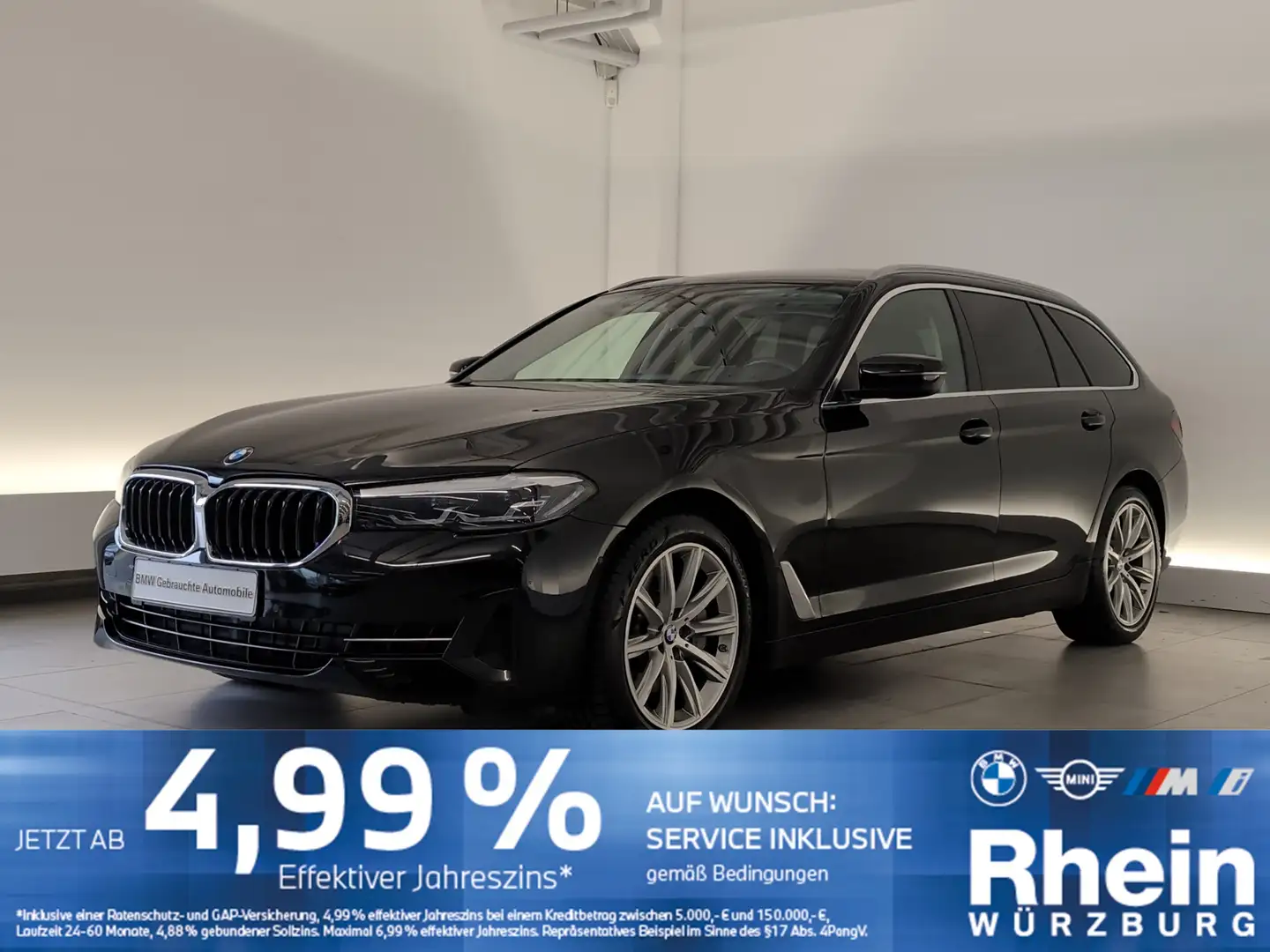 BMW 530 i Touring DAB/SHZ/Sportsitze DAB/SHZ/Sportsitze Schwarz - 1