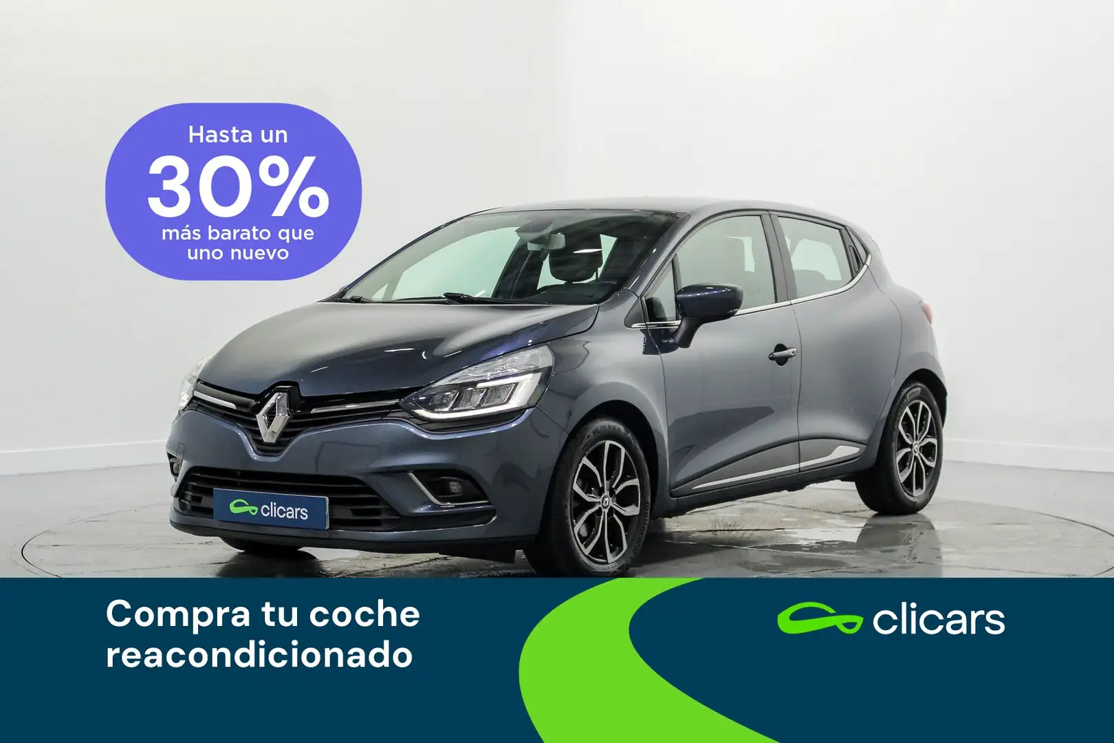 Renault Clio 1.5dCi Energy Zen 81kW Gris - 1