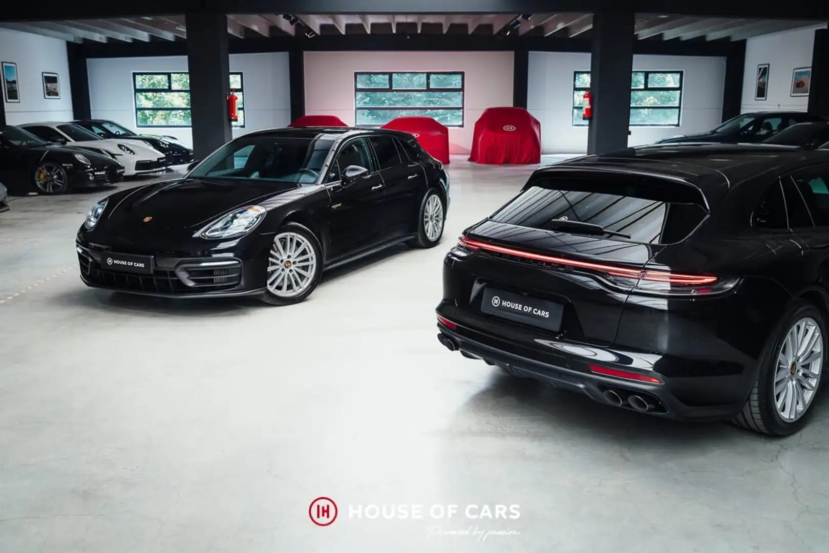 Porsche Panamera 4 E-HYBRID ST PLATINIUM EDITION - 21% VAT Schwarz - 1