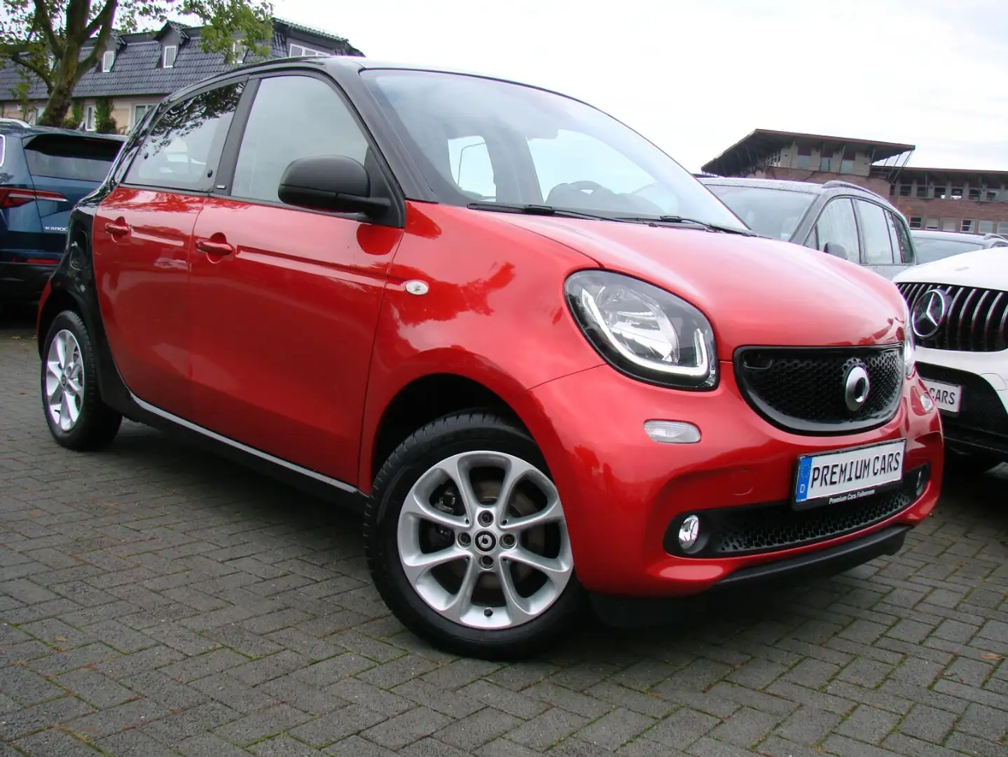 smart forFour Passion Pano Tempomat SHZ LED Rouge - 1