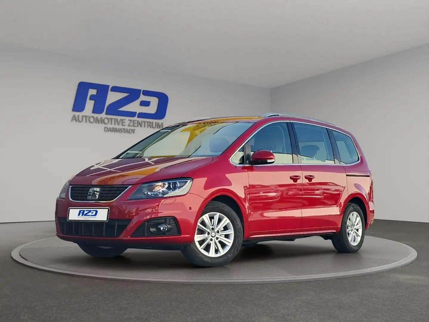 SEAT Alhambra 1.4 TSI AHK ACC 1-KINDESITZ R-KAM  XENON Roşu - 1