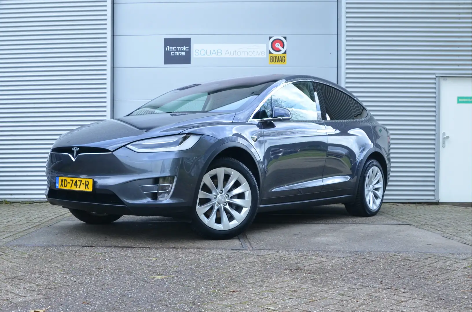 Tesla Model X 75D 6p. Eerste eigenaar, alle facturen aanwezig! Gris - 1