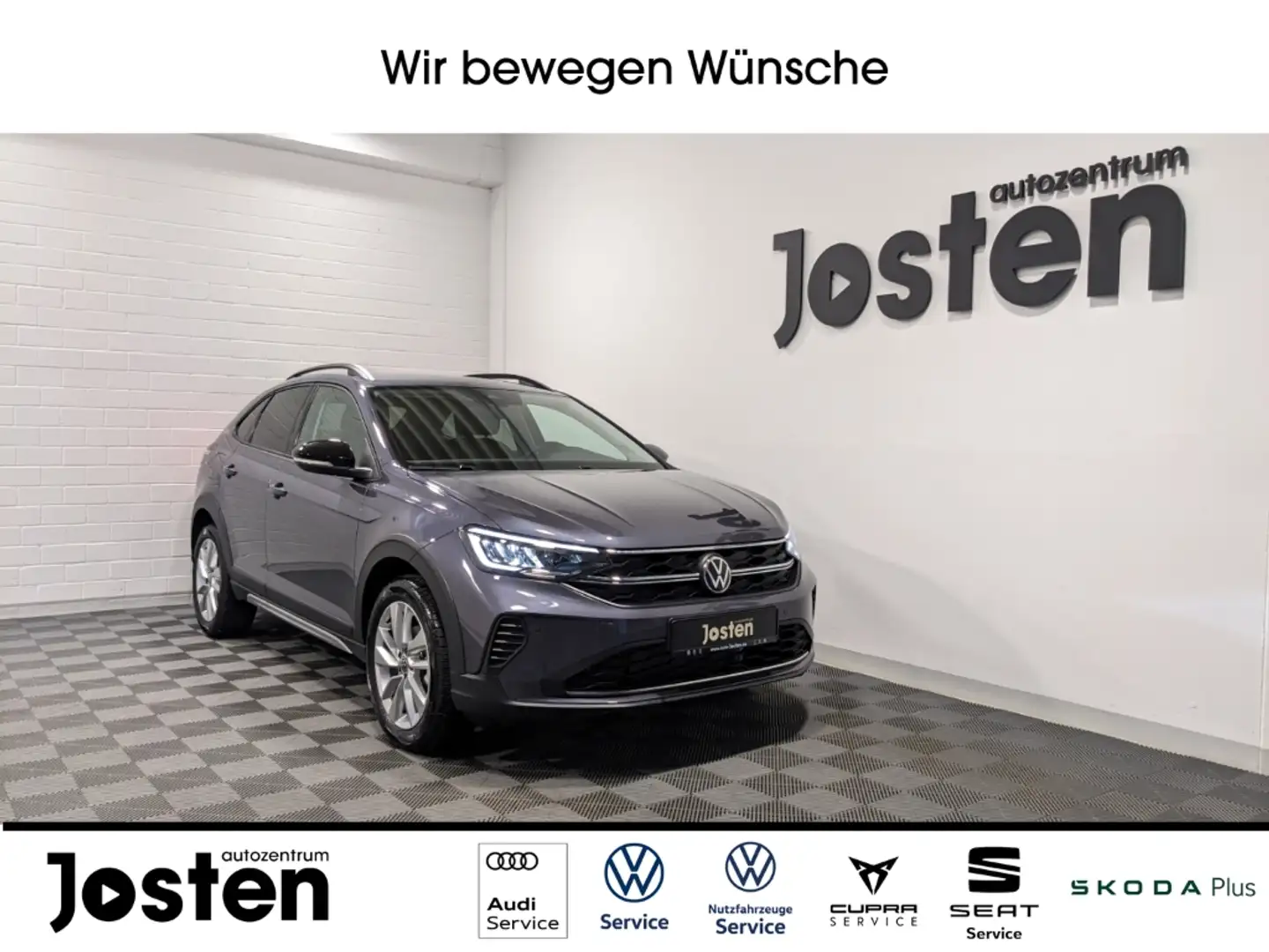 Volkswagen Taigo Goal 1.0 TSI Virtual AHK KAM ACC CarPlay Grau - 1