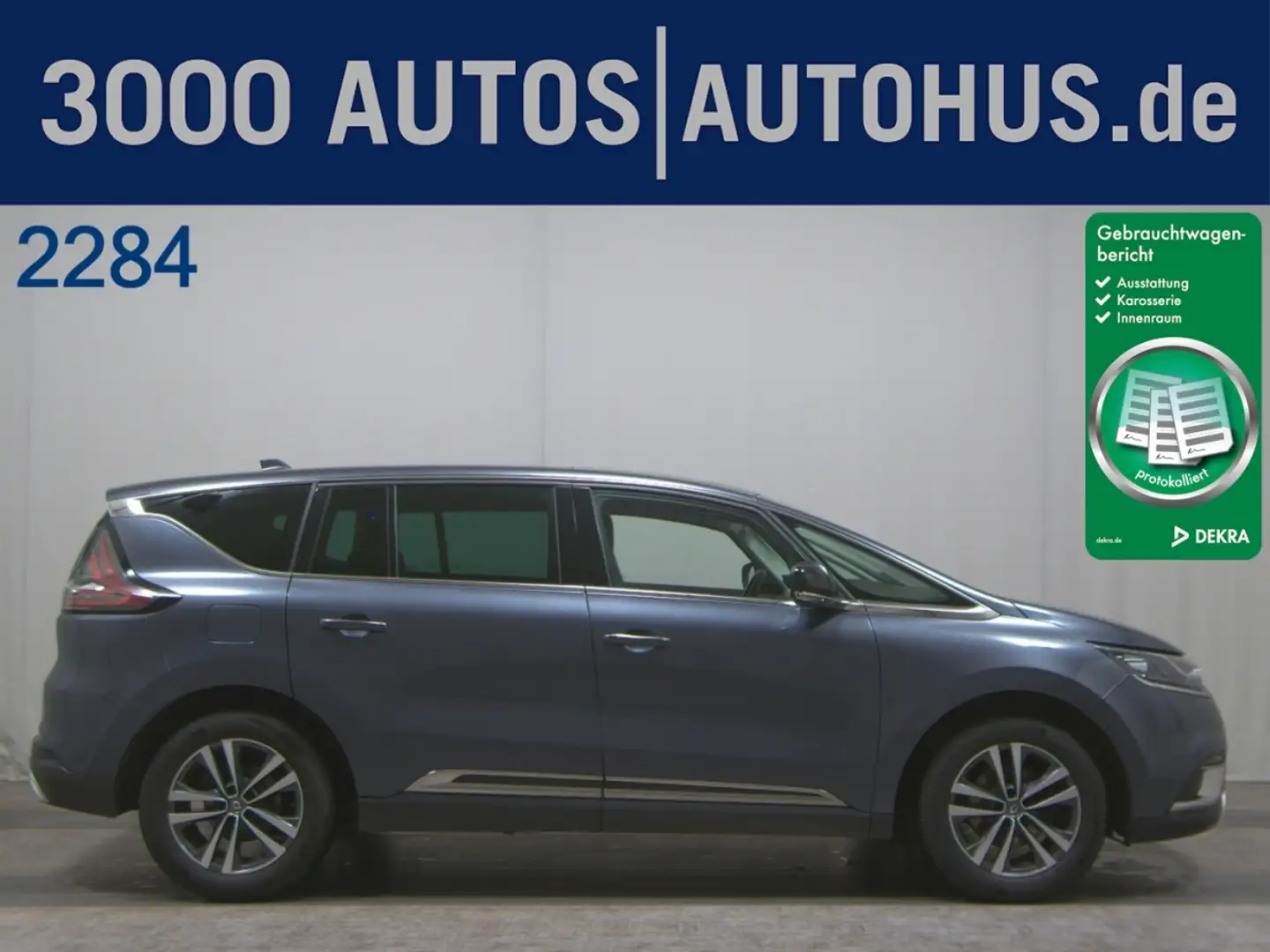 Renault Espace V 2.0 BLUE dCi 160 Business Edition ACC Grau - 1