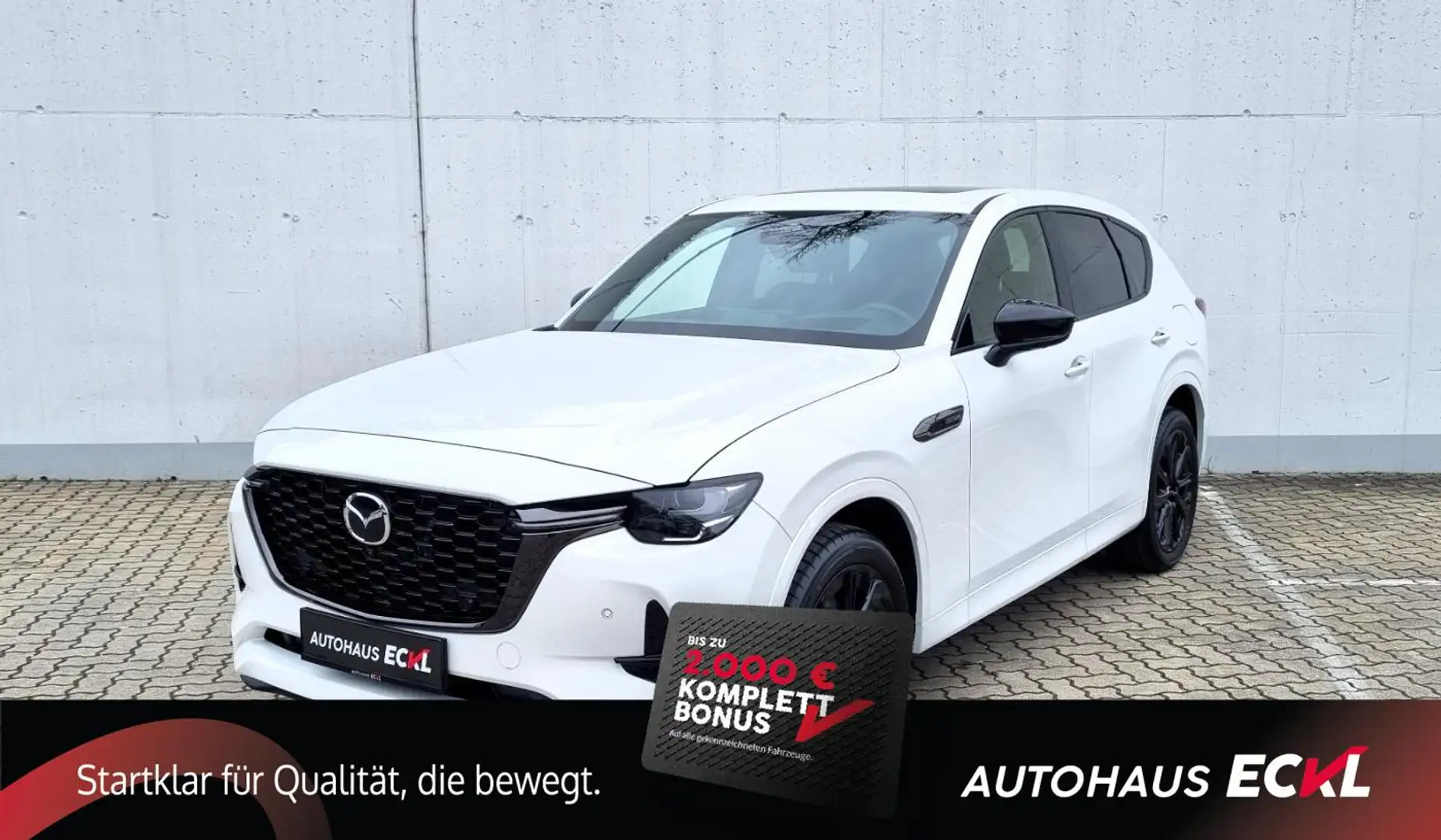 Mazda CX-60 3.3L D254PS 8AT AWD HOMURA PLUS Weiß - 1