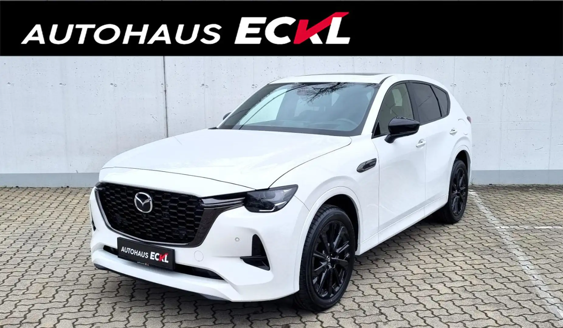 Mazda CX-60 3.3L D254PS 8AT AWD HOMURA PLUS inkl. AHK Weiß - 1