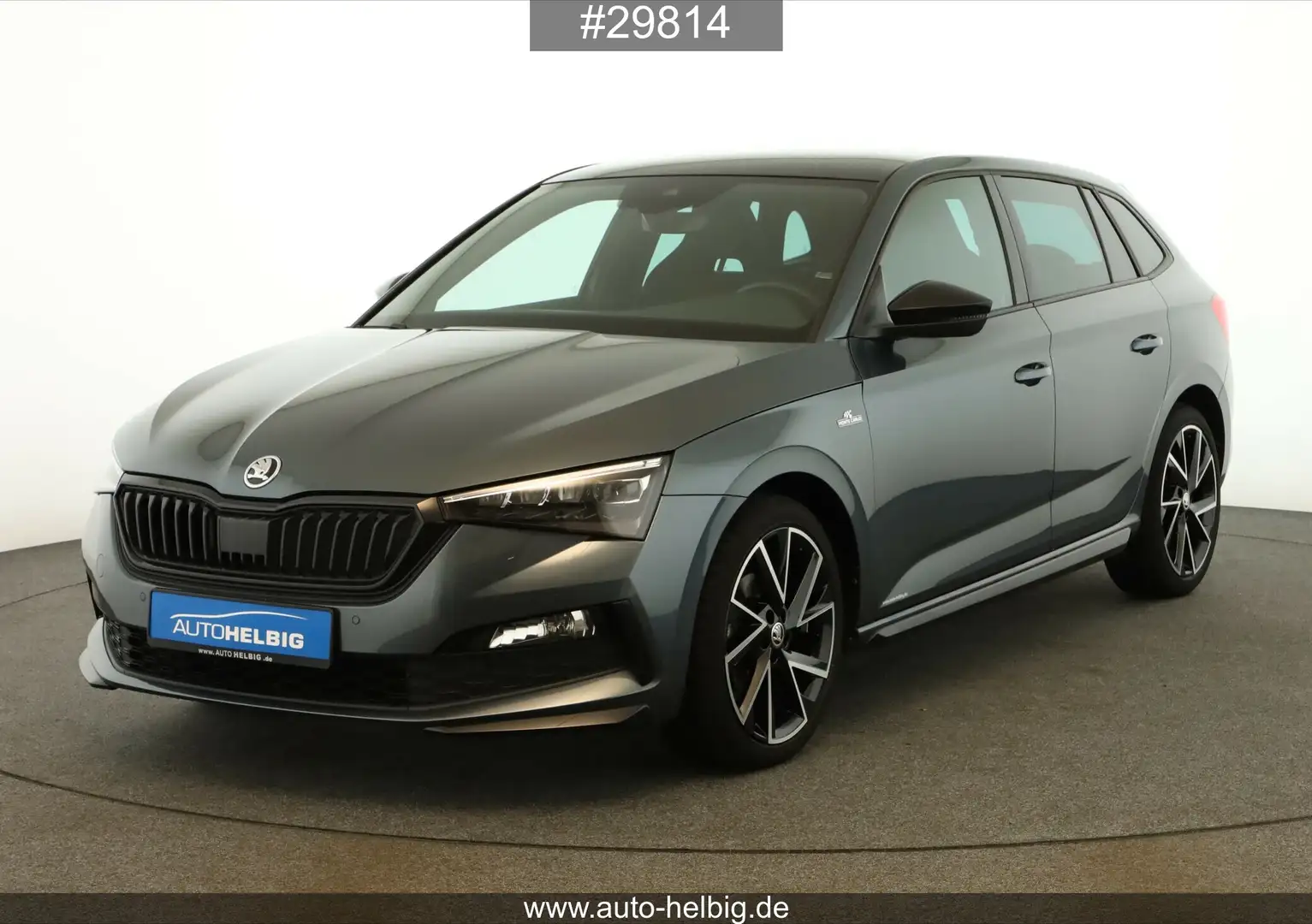 Skoda Scala Scala 1.5 TSI Monte Carlo #18Z#Virtual#Cam#ACC# Gris - 1
