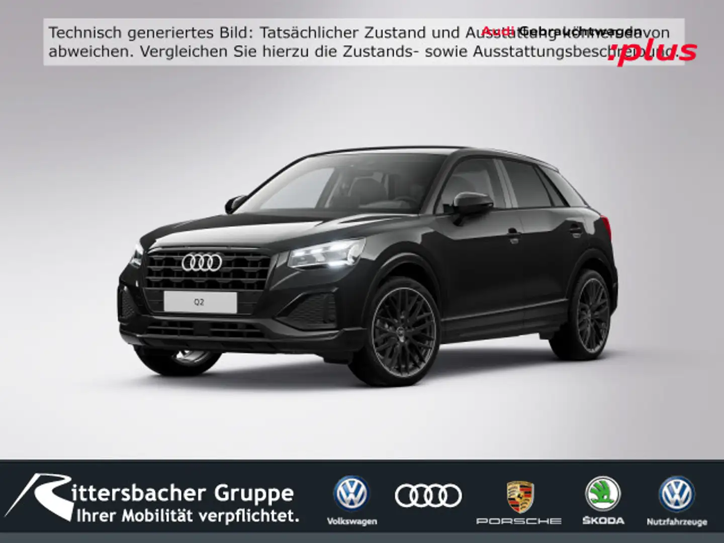 Audi Q2 advanced 35 TFSI AHK AssistenzParken Matrix Schwarz - 1