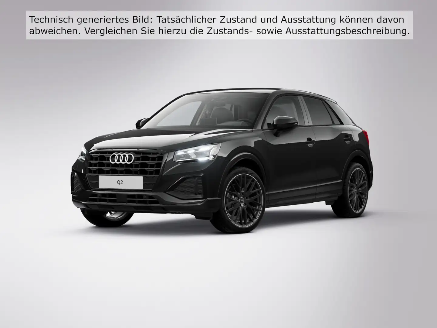 Audi Q2 advanced 35 TFSI AHK AssistenzParken Matrix Schwarz - 2