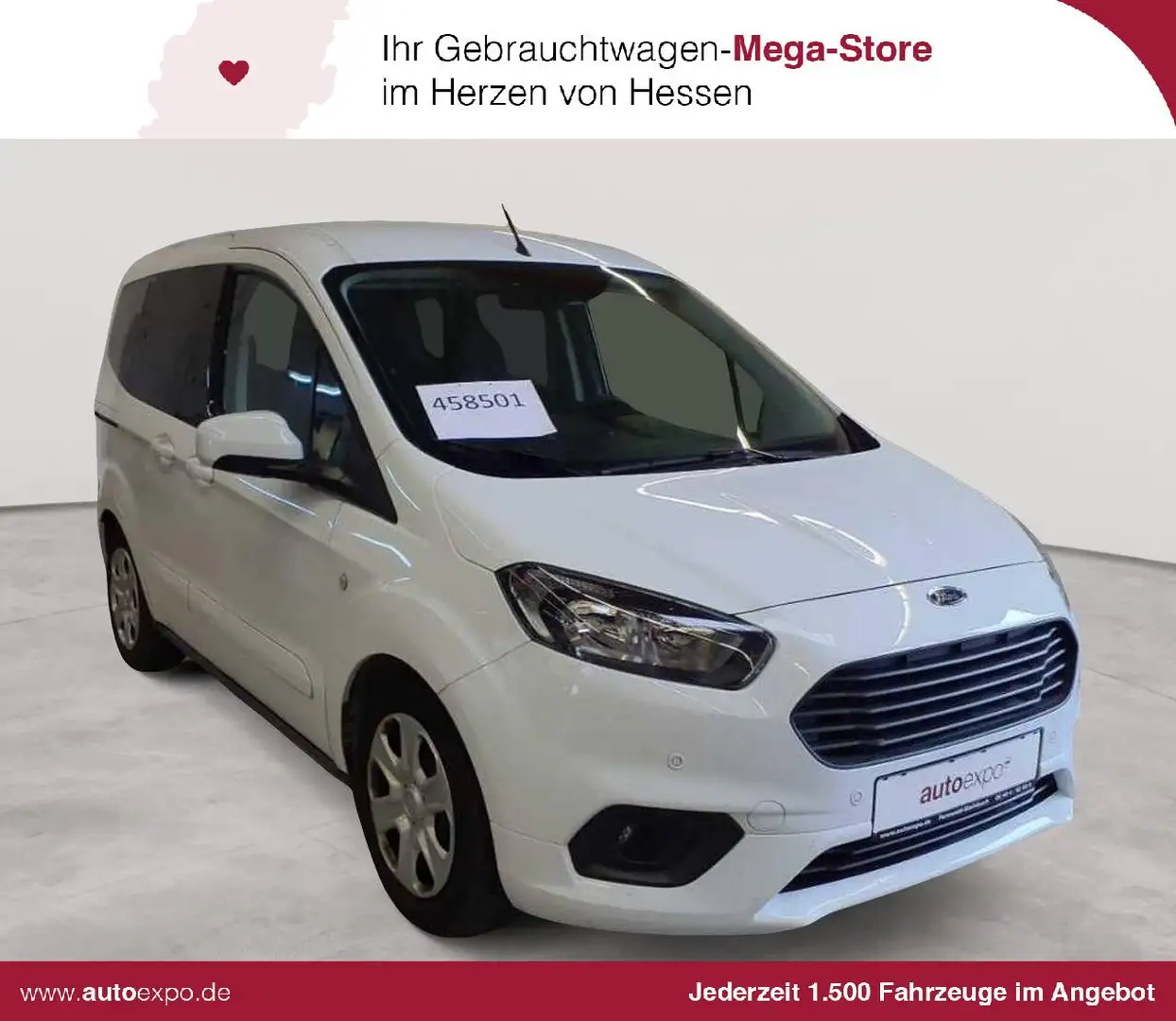 Ford Tourneo Courier 1.5 TDCi S&S Trend Blanc - 1