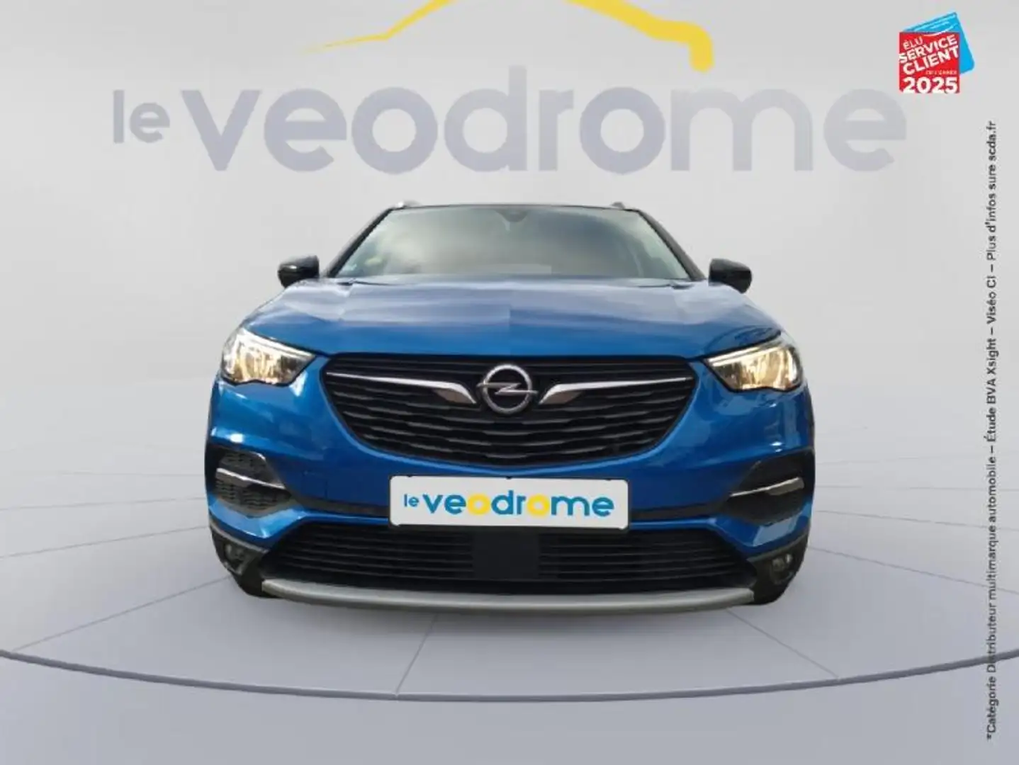 Opel Grandland X 1.5 D 130ch Design Line BVA GPS Camera Carplay Attelage Bleu - 2