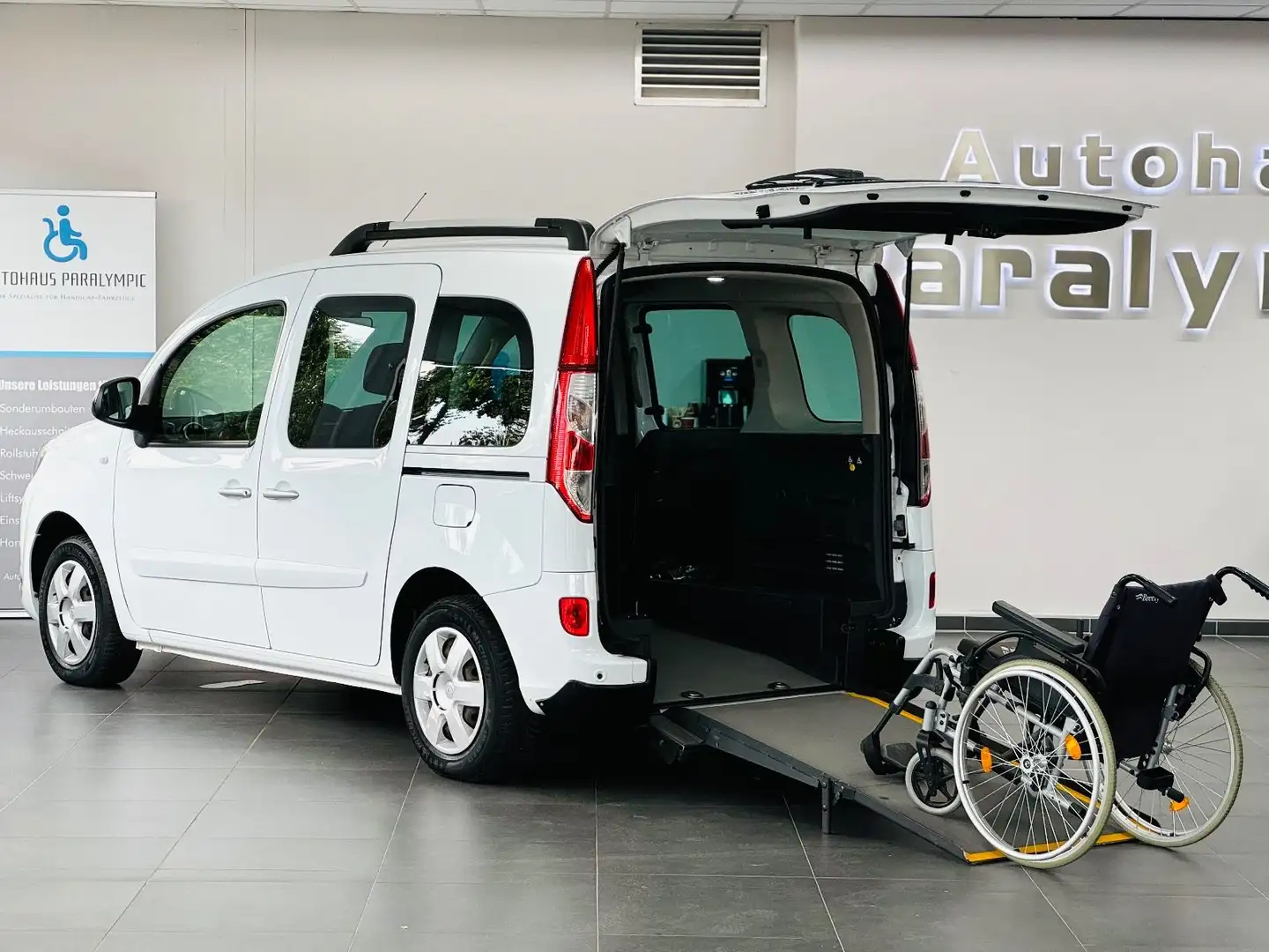 Renault Kangoo Intens Behindertengerecht-Rampe Weiß - 1