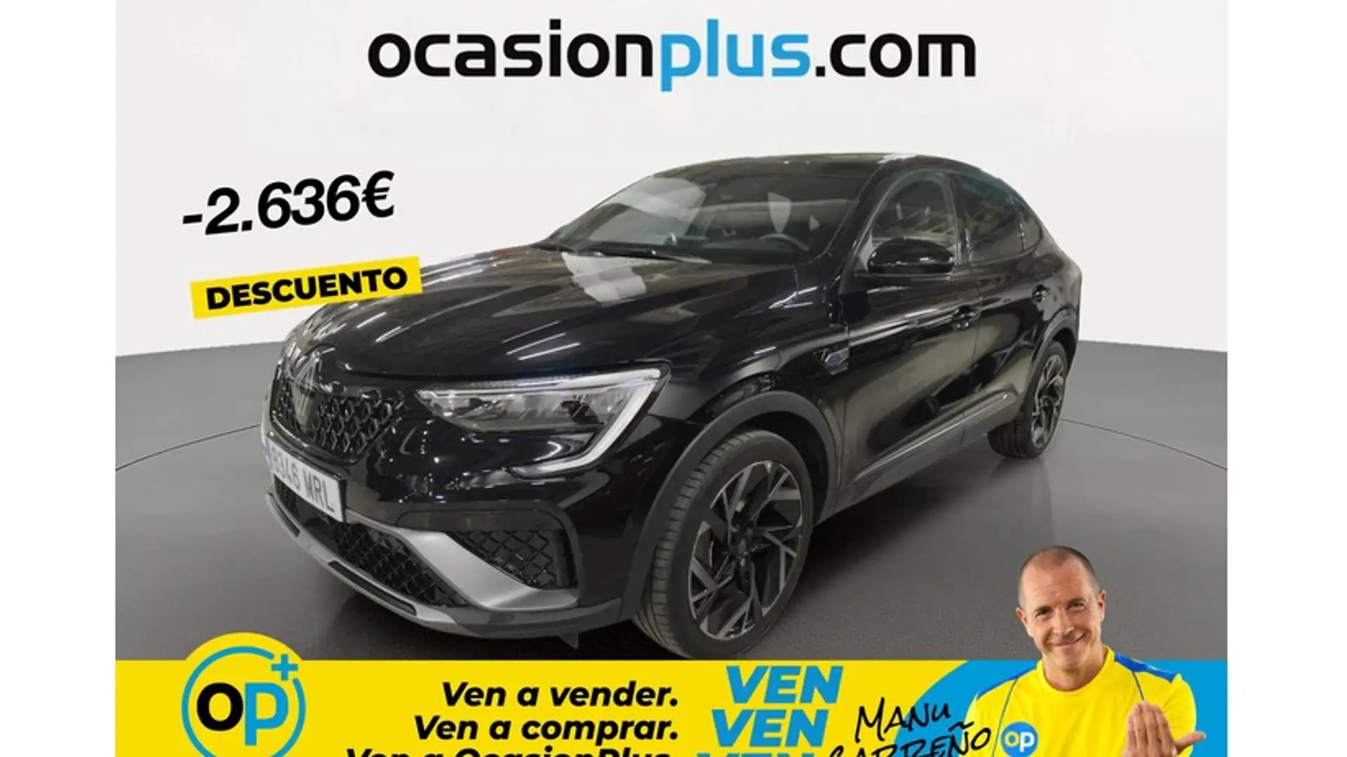 Renault Arkana 1.6 E-Tech Esprit Alpine 105kW Negro - 1