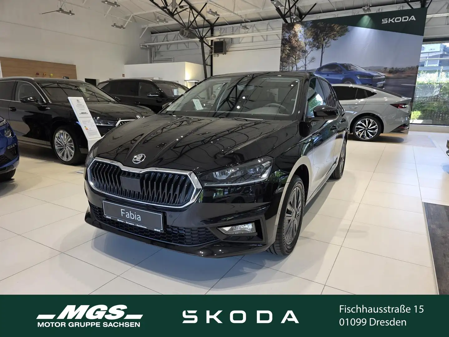 Skoda Fabia 1.0 TSI Tour Schwarz - 1