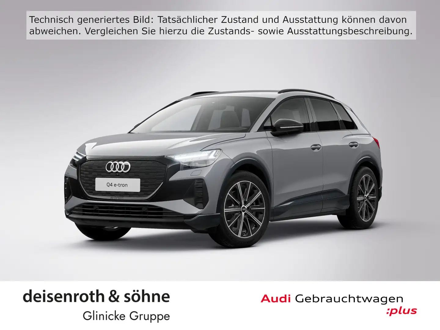Audi Q4 e-tron 45 S line/AHK/Matrix/W-Pumpe/Nav/sound Grau - 1