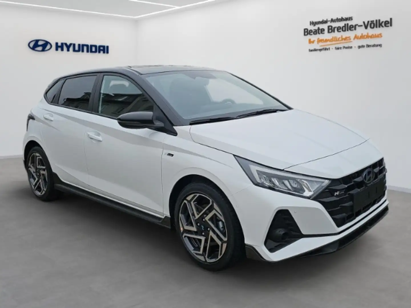 Hyundai i20 7-DCT N Line Assistenz + Smartpaket Blanc - 2